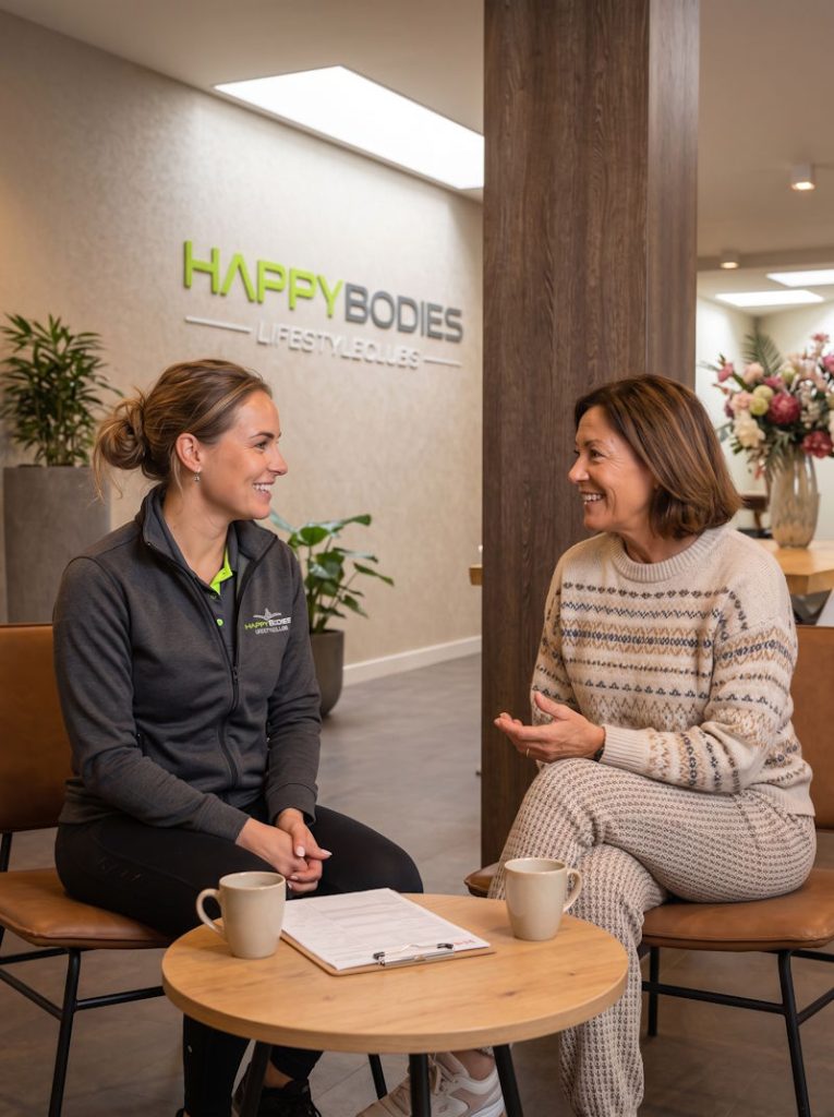 Intakegesprek met een coach van Happy Bodies